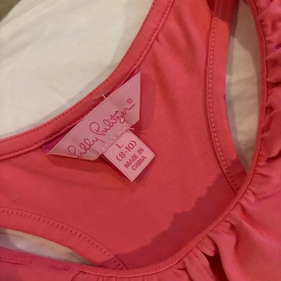 Lilly Pulitzer Pink Sleeveless Top - Picture 2 of 2